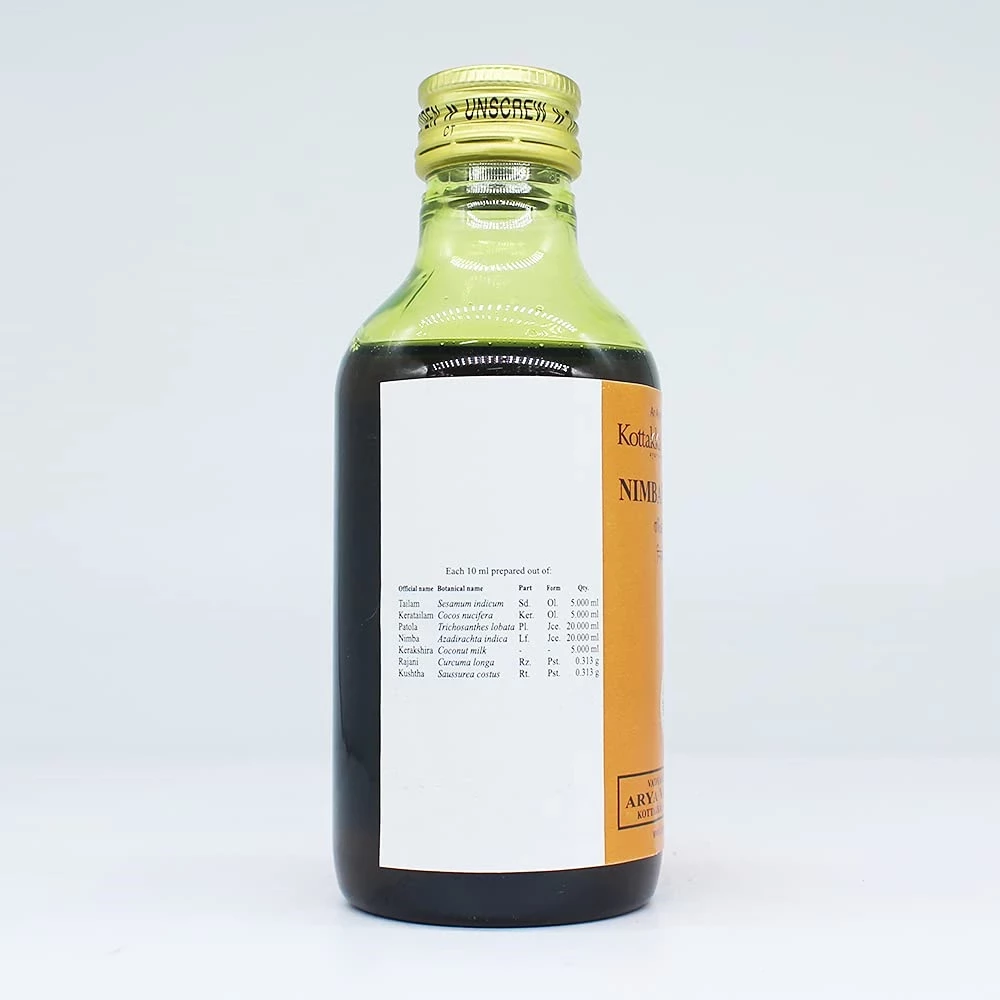 Kottakkal Arya Vaidyasala Nimbadi Tailam, 200 ml-2.webp